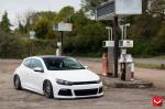 Volkswagen Scirocco on Vossen Wheels (VLE1) 2015 года